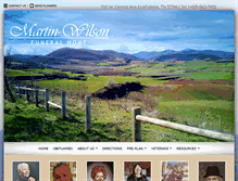 Tablet Screenshot of martinwilsonfuneralhome.com